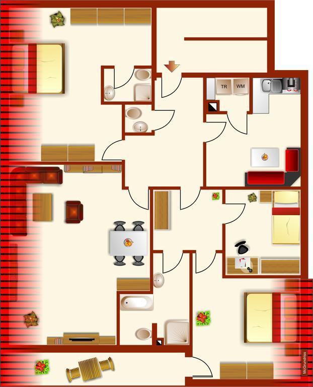 Ferienwohnung Irmgard Und Ferienwohnung Gerlinde 왈드브룬 외부 사진